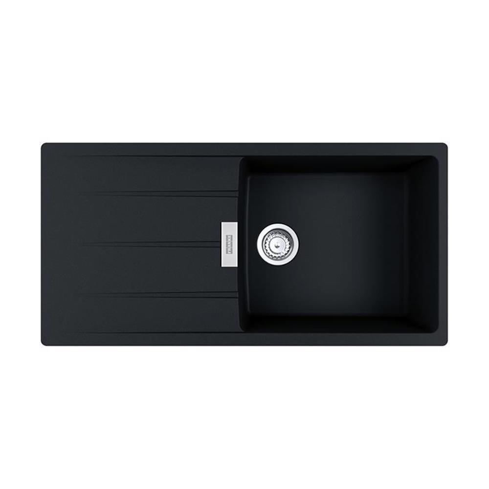Franke Einbauspüle Centro Cng 611-100 Fragranit Black Matt