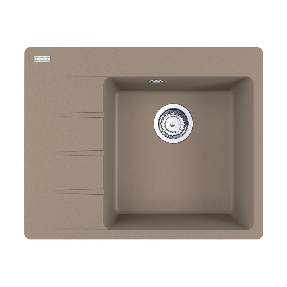 Franke Einbauspüle Centro Cng 611-62 A Fragranit Cashmere Becken Rechts