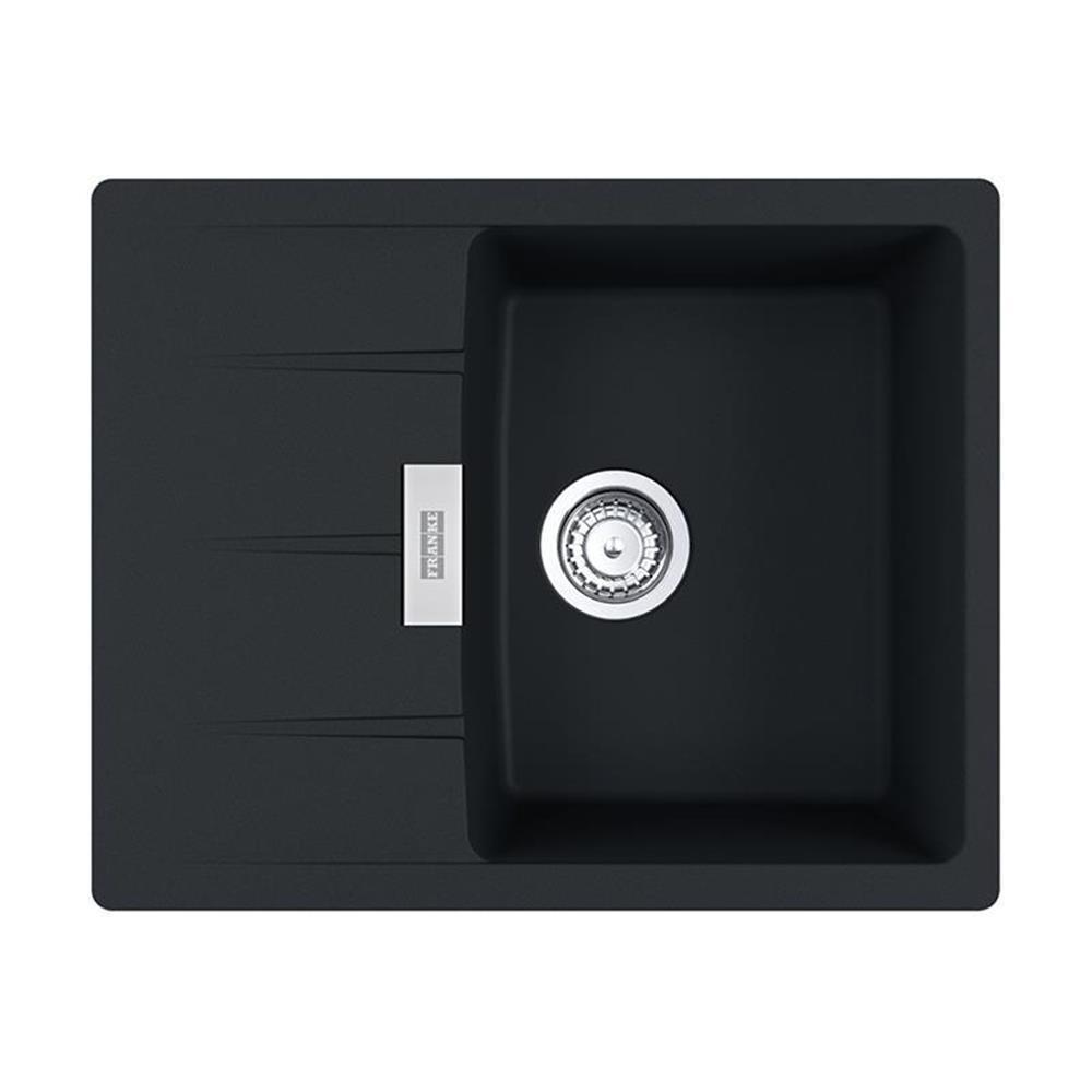 Franke Einbauspüle Centro Cng 611-62 Fragranit Black Matt