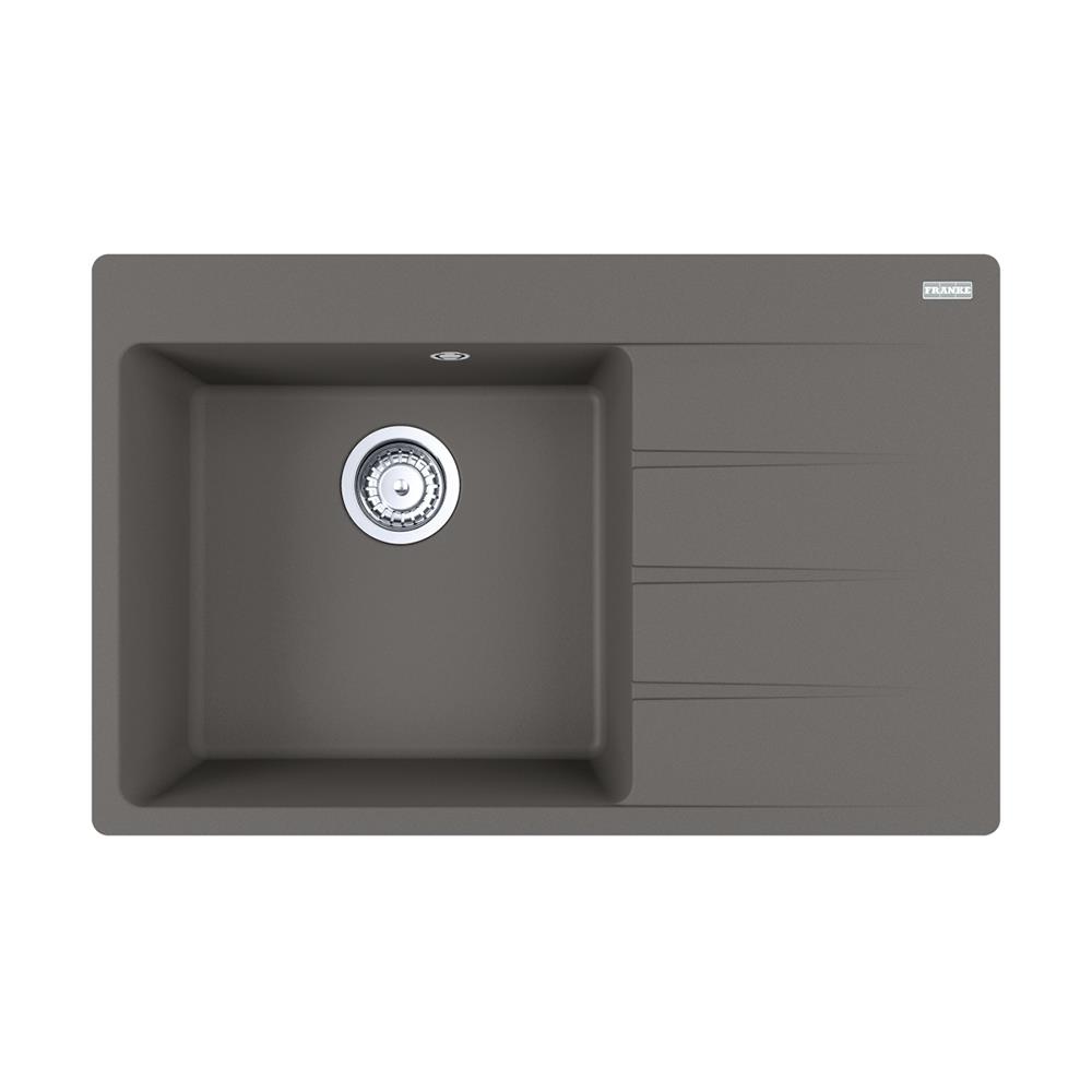 Franke Einbauspüle Centro Cng 611-78 A Fragranit Steingrau, Becken Links
