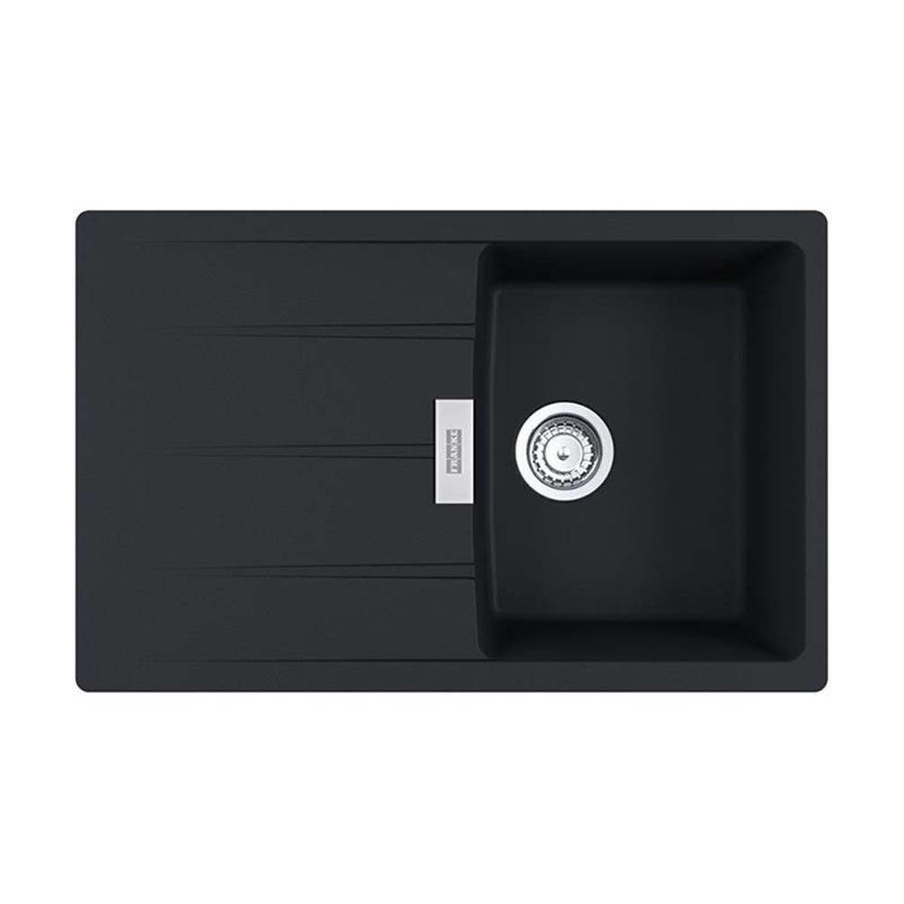 Franke Einbauspüle Centro Cng 611-78 Fragranit Black Matt