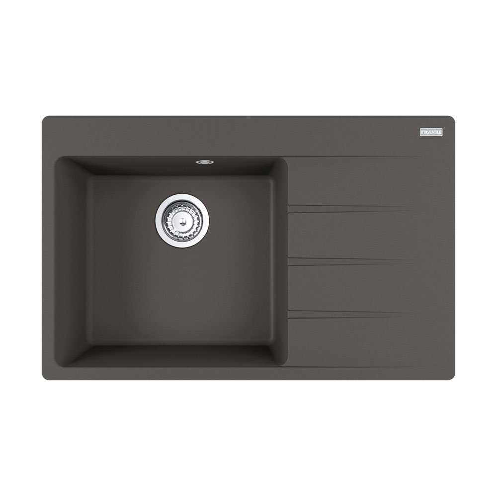 Franke Einbauspüle Centro Cng 611-78 A Fragranit Schiefergrau, Becken Links