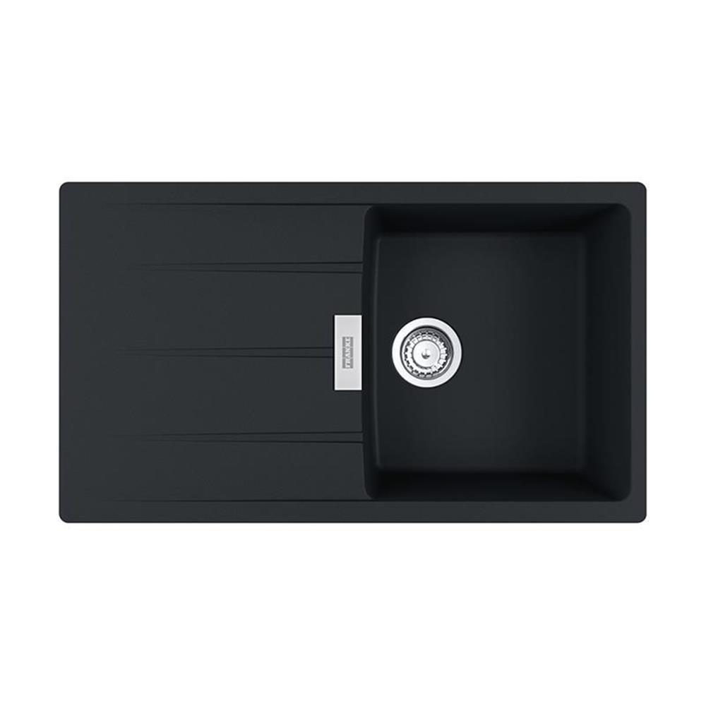 Franke Einbauspüle Centro Cng 611-86 Fragranit Black Matt