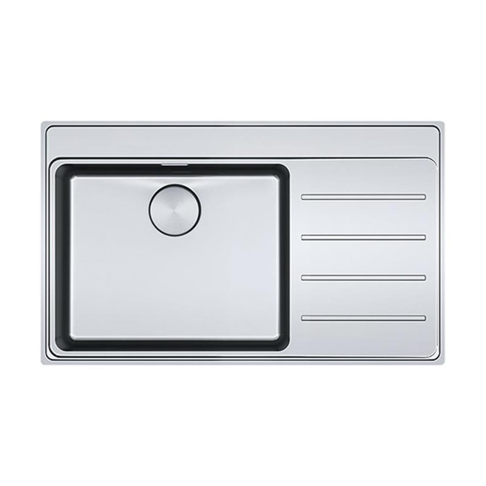 Franke Einbauspüle Mythos Myx 211 A Edelstahl, Becken Links