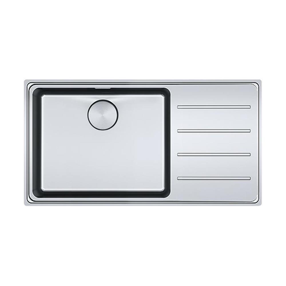 Franke Einbauspüle Mythos Myx 211 Edelstahl, Becken Links