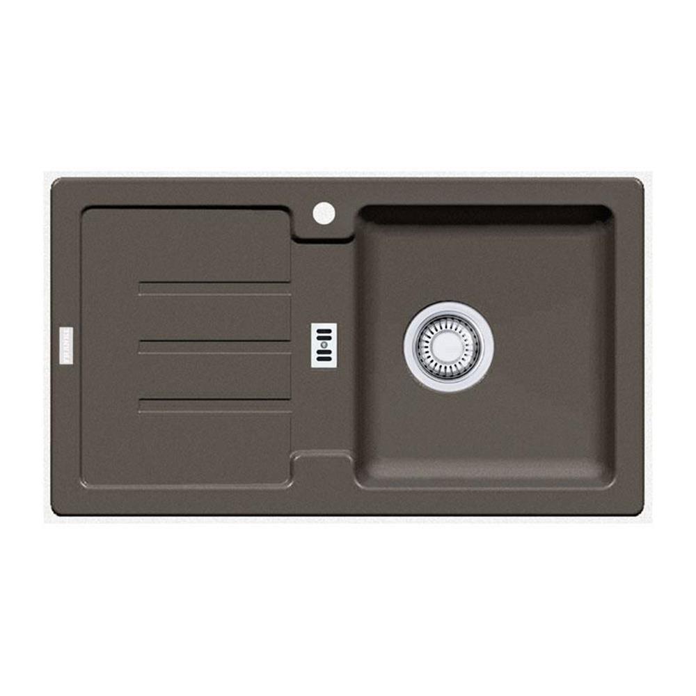 Franke Einbauspüle Strata Stg 614-78 Fragranit+, Stopfenventil Cashmere