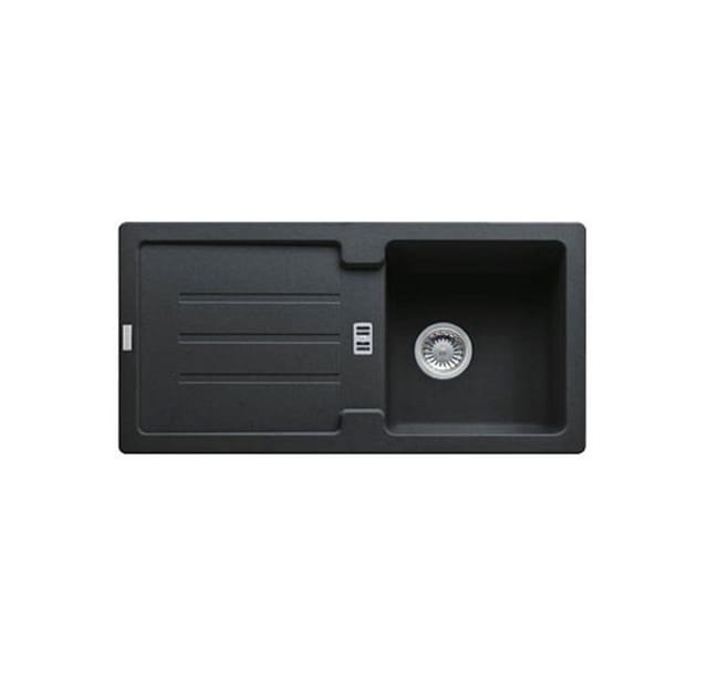 Franke Einbauspüle Strata Stg 614-86 Fragranit+, Excenterventil, Onyx