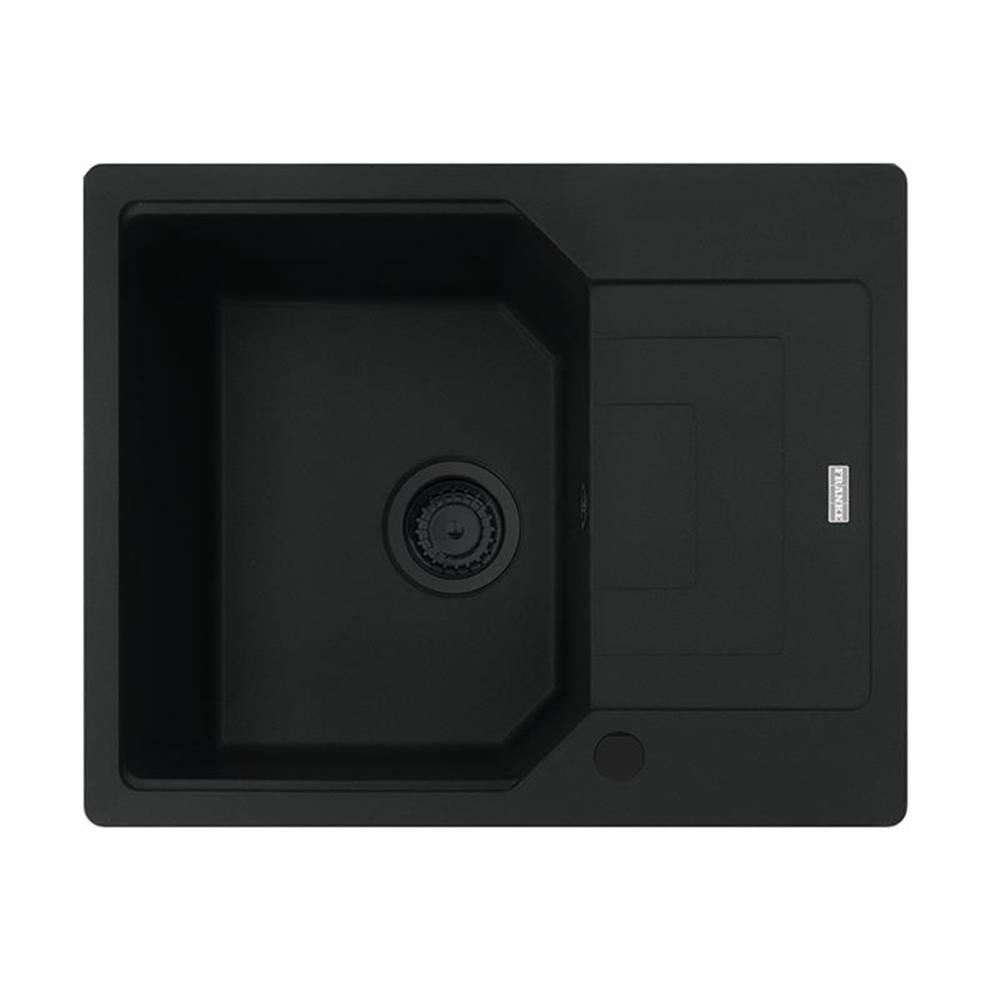 Franke Einbauspüle Urban Ubg 611-62 Fragranit Black Matt - Black Collection
