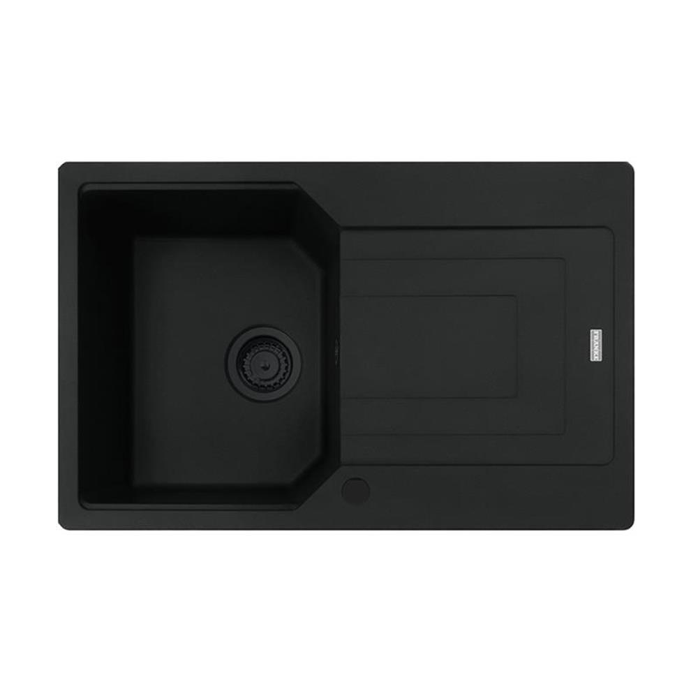 Franke Einbauspüle Urban Ubg 611-78 Fragranit Black Matt - Black Collection