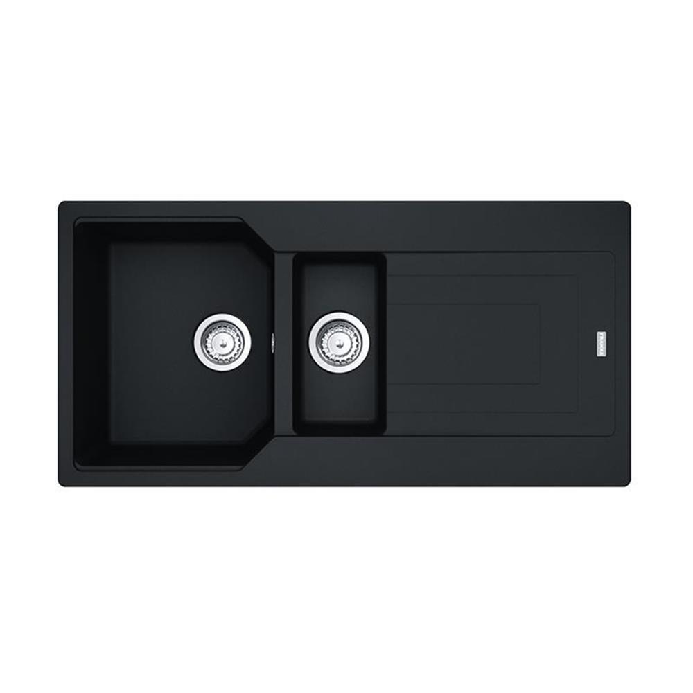 Franke Einbauspüle Urban Ubg 651-100 Fragranit Black Matt