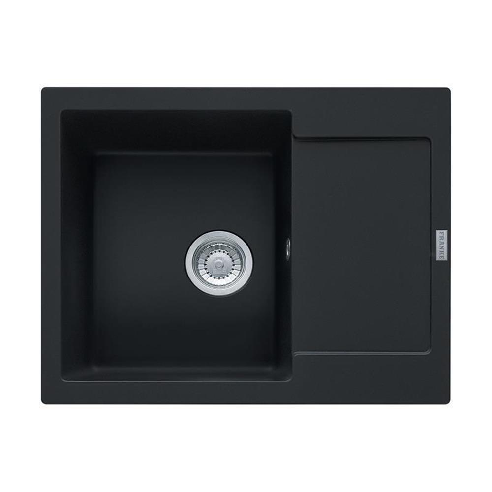 Franke Einbauspüle Maris Mrg 611-62 Fragranit+ Black Matt Excenterbedienung (druckknopf)