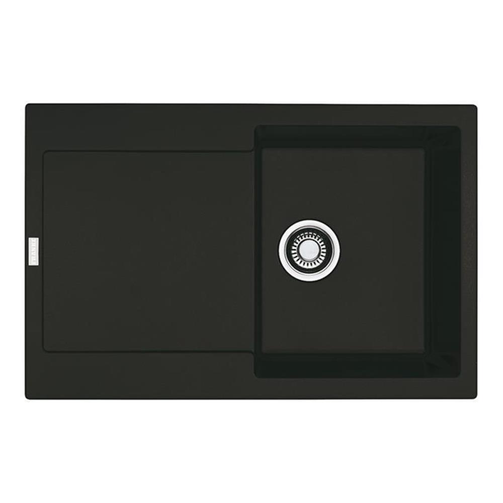Franke Einbauspüle Maris Mrg 611-78 Fragranit+ Onyx, Excenterbedienung (druckknopf)