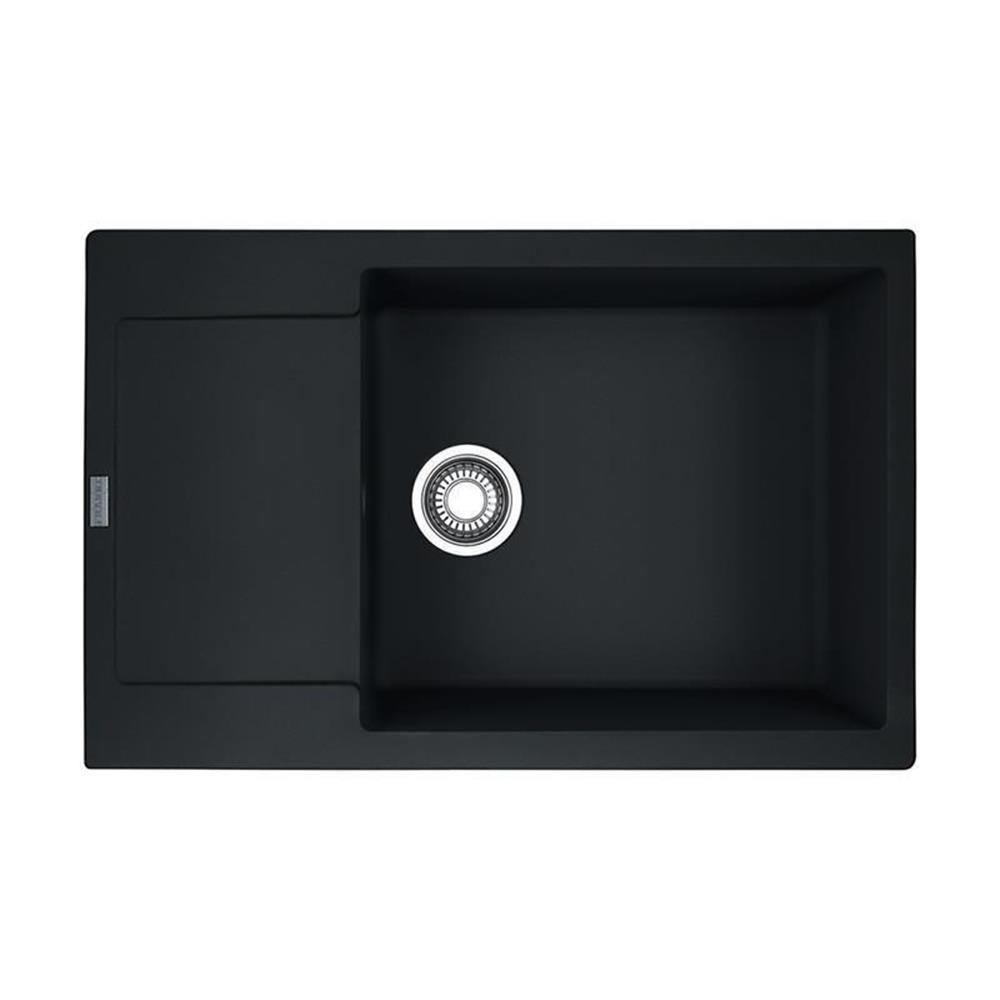 Franke Einbauspüle Maris Mrg 611-78 Xl Fragranit+ Black Matt Excenterbedienung (druckknopf)