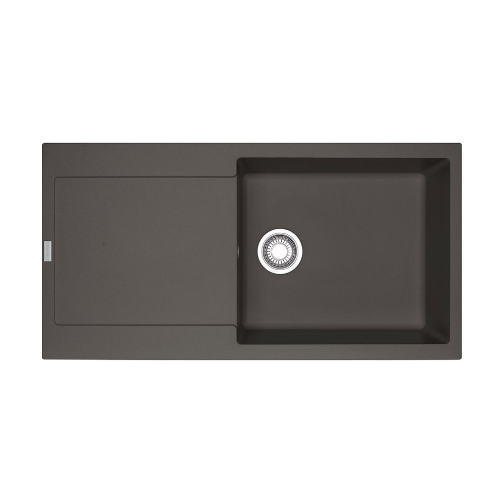 Franke Einbauspüle Maris Mrg 611-97 Xl Fragranit+ Schiefergrau, Excenterbedienung (druckknopf)