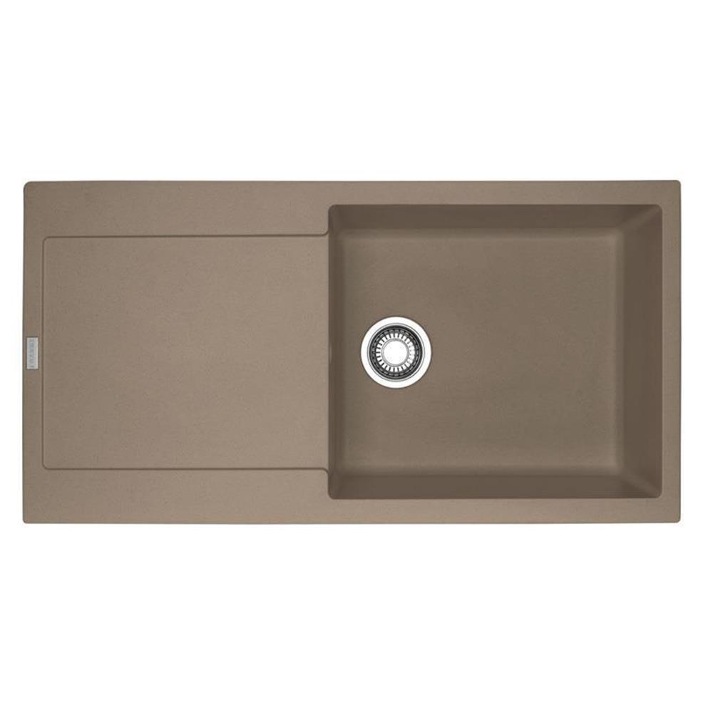 Franke Einbauspüle Maris Mrg 611-97 Xl Fragranit+ Cashmere, Excenterbedienung (druckknopf)