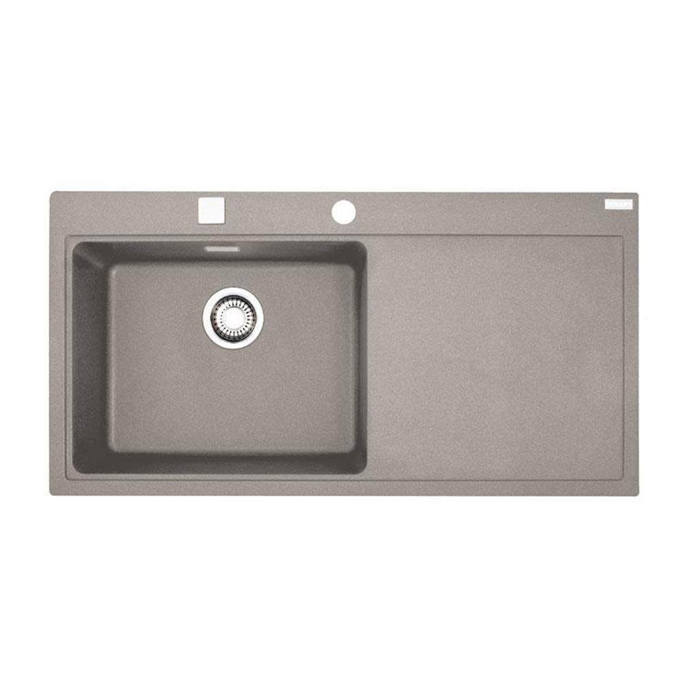 Franke Einbauspüle Mythos Mtg 611 Fragranit+ Cashmere Becken Links