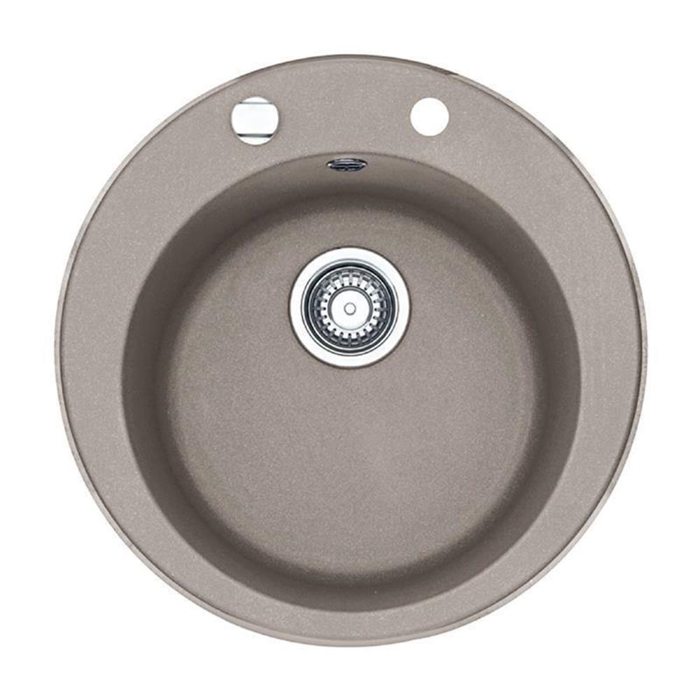 Franke Einbauspüle Pamira Rog 610-41 Fragranit+, Excenterventil Cashmere