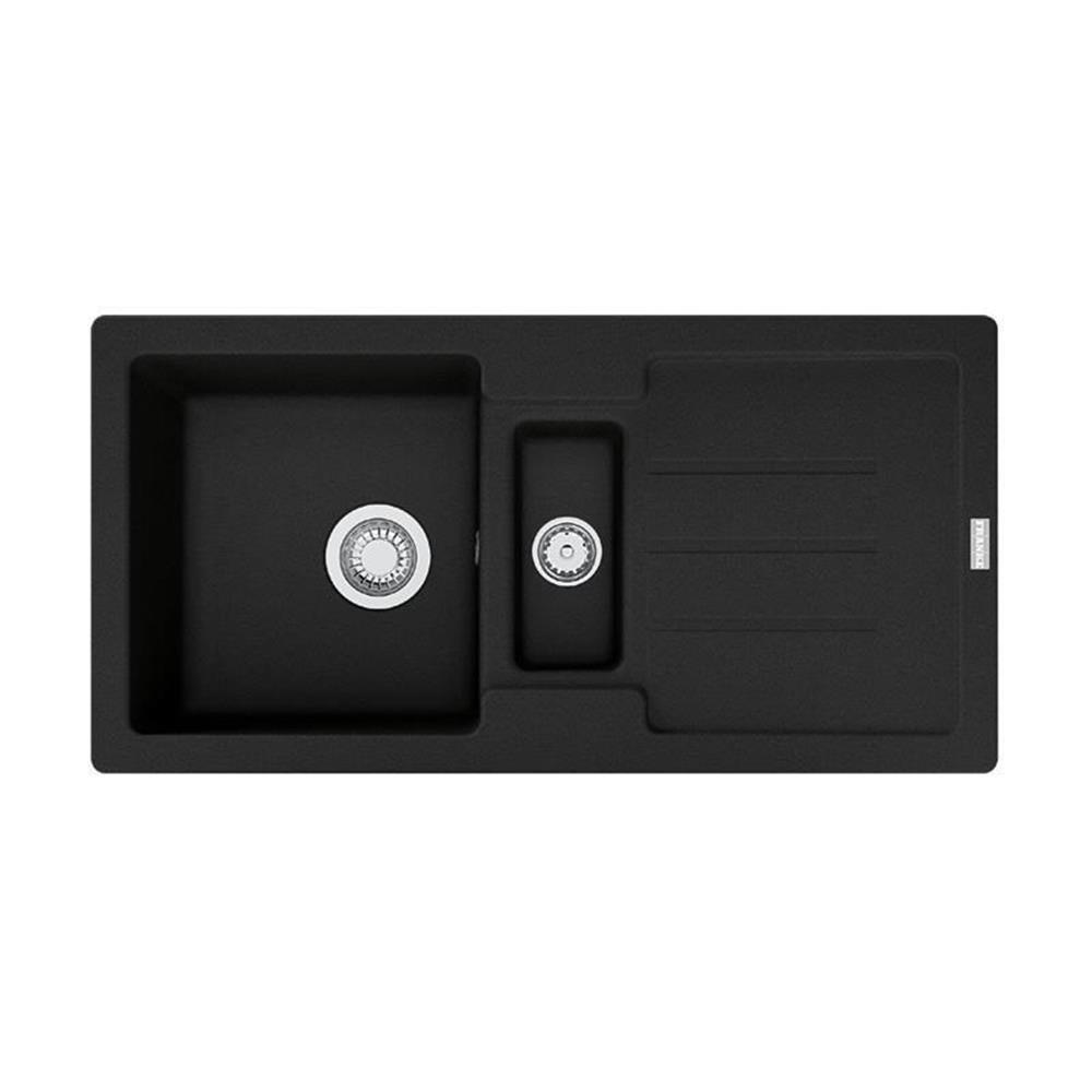 Franke Einbauspüle Strata Stg 651-86 Fragranit+, Stopfenventil Black Matt