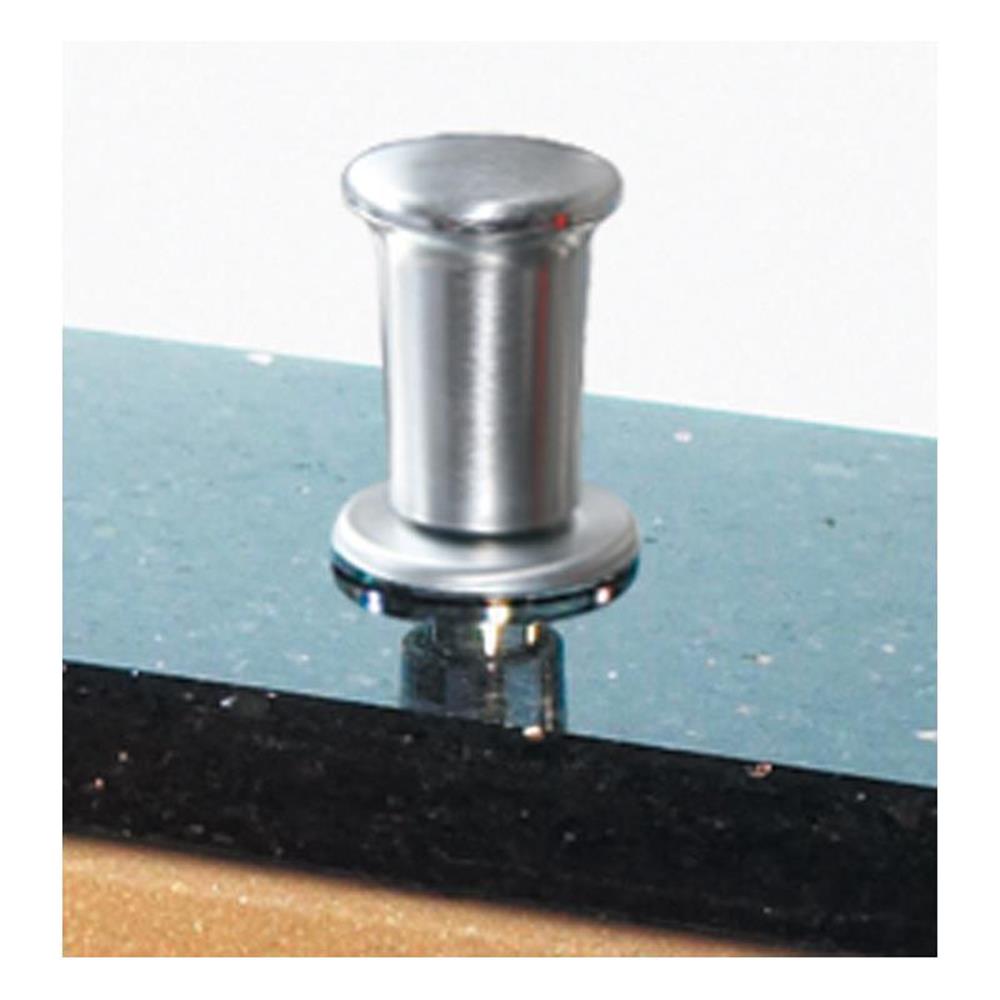 Franke Umrüstsatz Zugknopf Messing, Oberfläche Nickel Matt, Edelstahl-optik