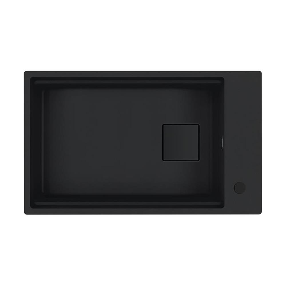 Franke Unterbauspüle Kubus 2 Kng 110-62 Fragranit+ Black Matt - Black Collection