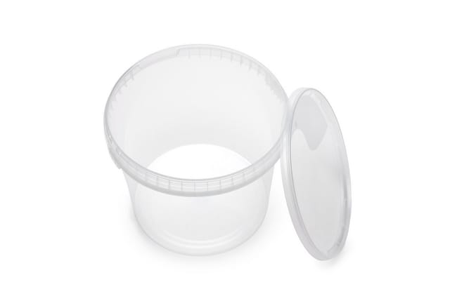 Garronda Eimer Mit Deckel 5 L 1 Stück Gd-0114 Transparent