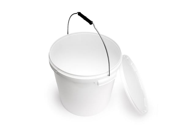 Garronda Eimer Mit Deckel 20 L 1 Stück Gd-0116 Weiß