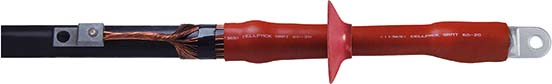 Cellpack Innenraumendverschluss 1-Leiter-Kunststoff. CHESKI/24KV/25-95/KS