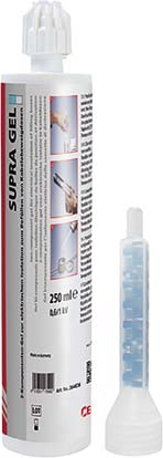 Cellpack 2-Komp.-Gel a.Silikonbasis Kartu/m.Mischer SUPRAGEL/250ml/K+M