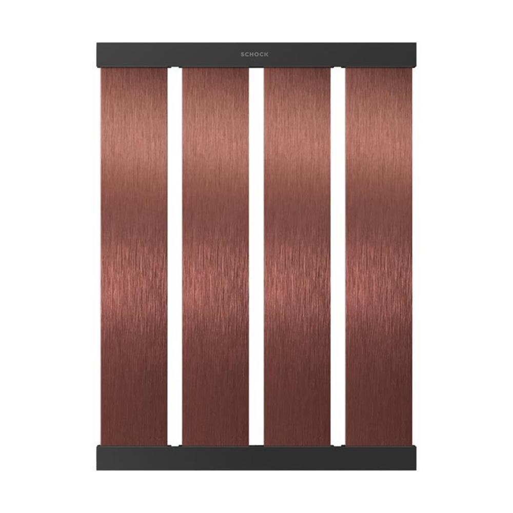Schock Design-abtropfgitter In Brushed Copper, Tiefe 480 Mm