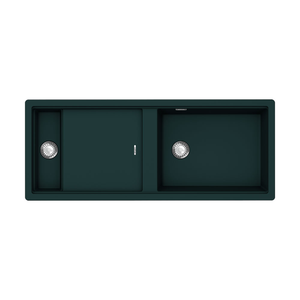 Schock Einbauspüle Cristadur Prepstation D-150 A Green Line Ivy Ivy Exzenterbedienung