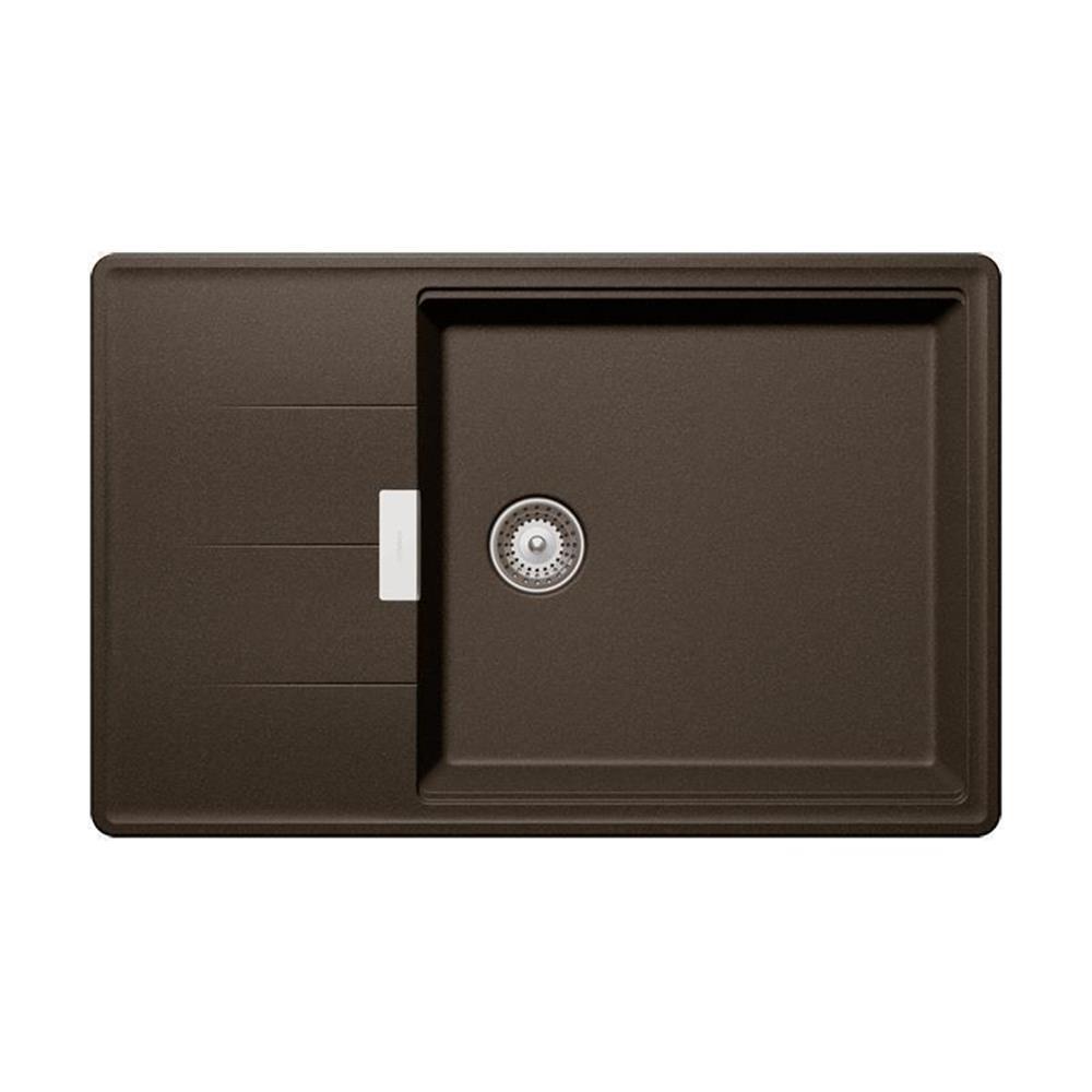 Schock Einbauspüle Cristadur Tia D-100ls A Bronze Bro Exzenterbedienung