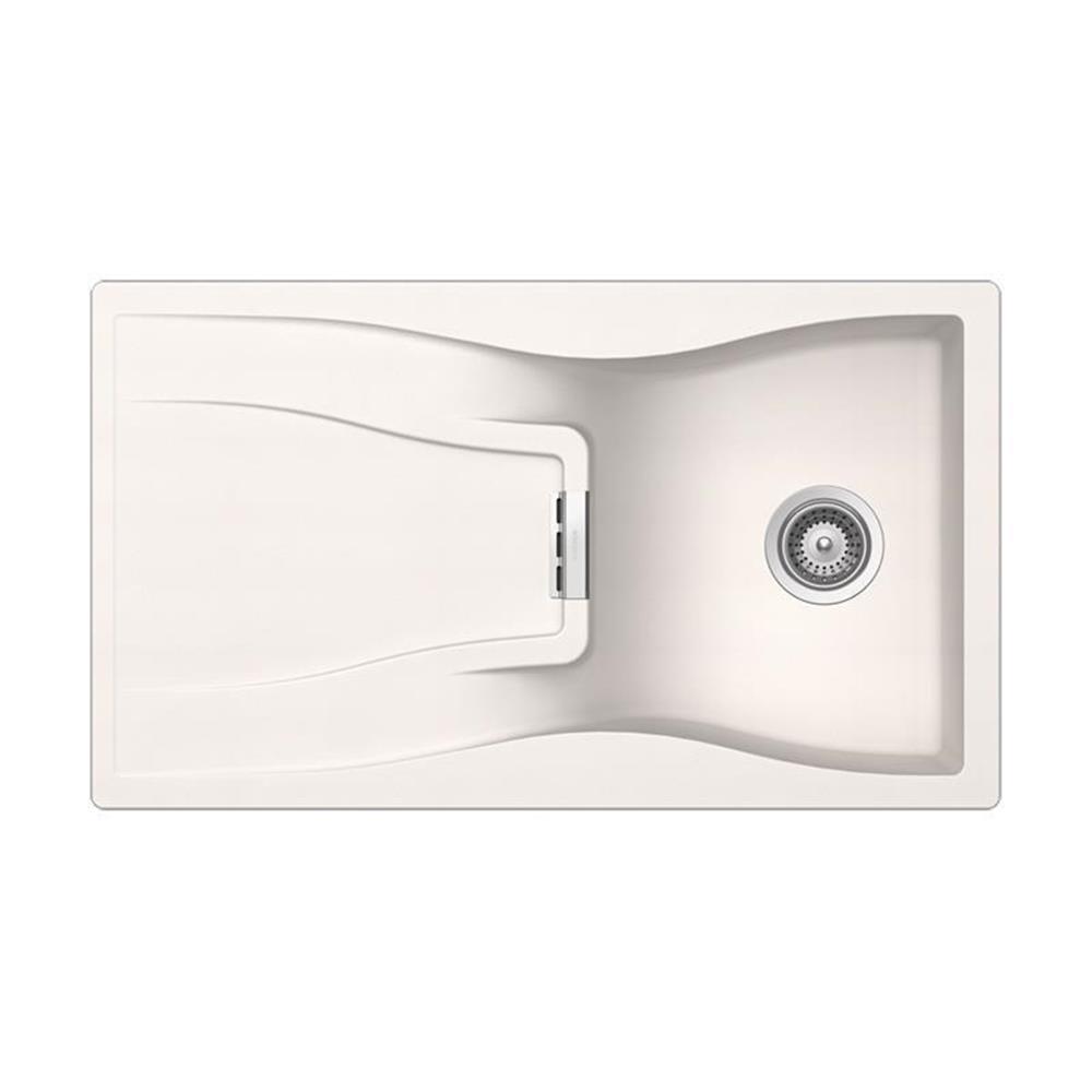 Schock Einbauspüle Cristadur Waterfall D-100 A Polaris Pol Exzenterbedienung