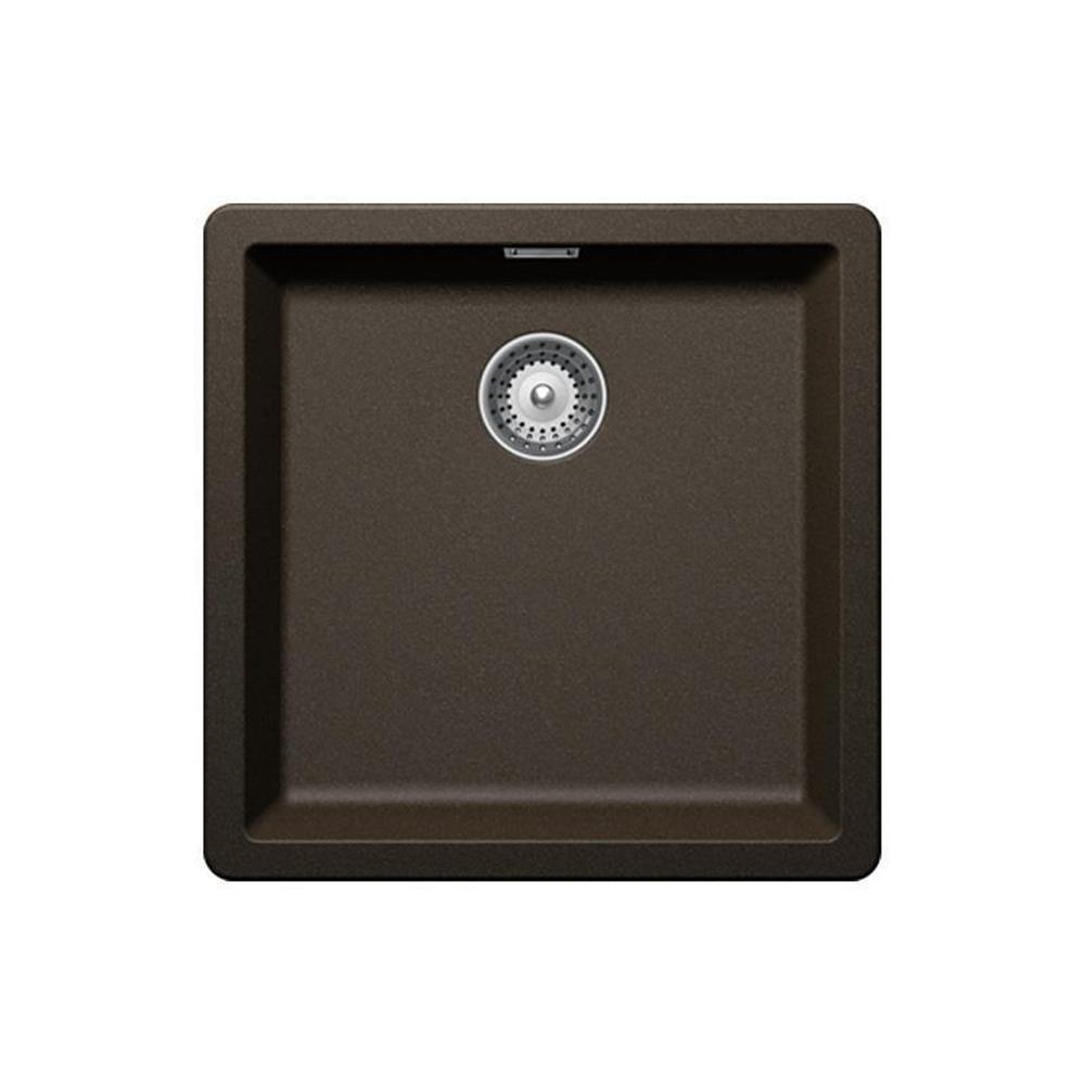Schock Einbauspüle Cristadur Greenwich N-100 A Bronze Bro Exzenterbedienung
