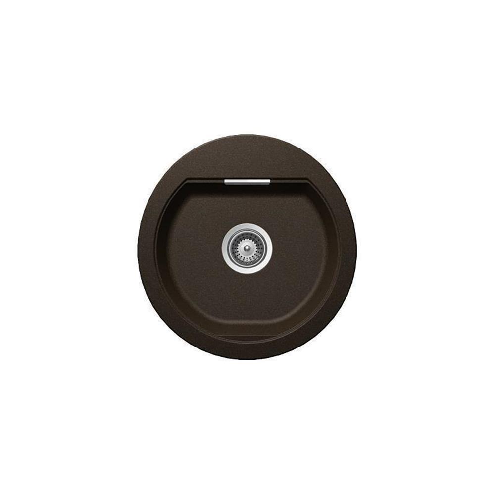 Schock Unterbauspüle Cristadur Mono R-100 U Bronze Bro Exzenterbedienung