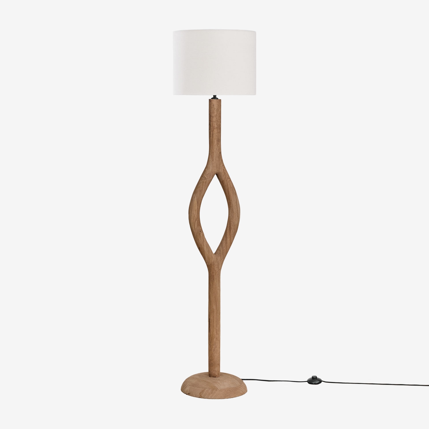 Sklum Gracia Stehlampe Aus Mangoholz Mango-holz