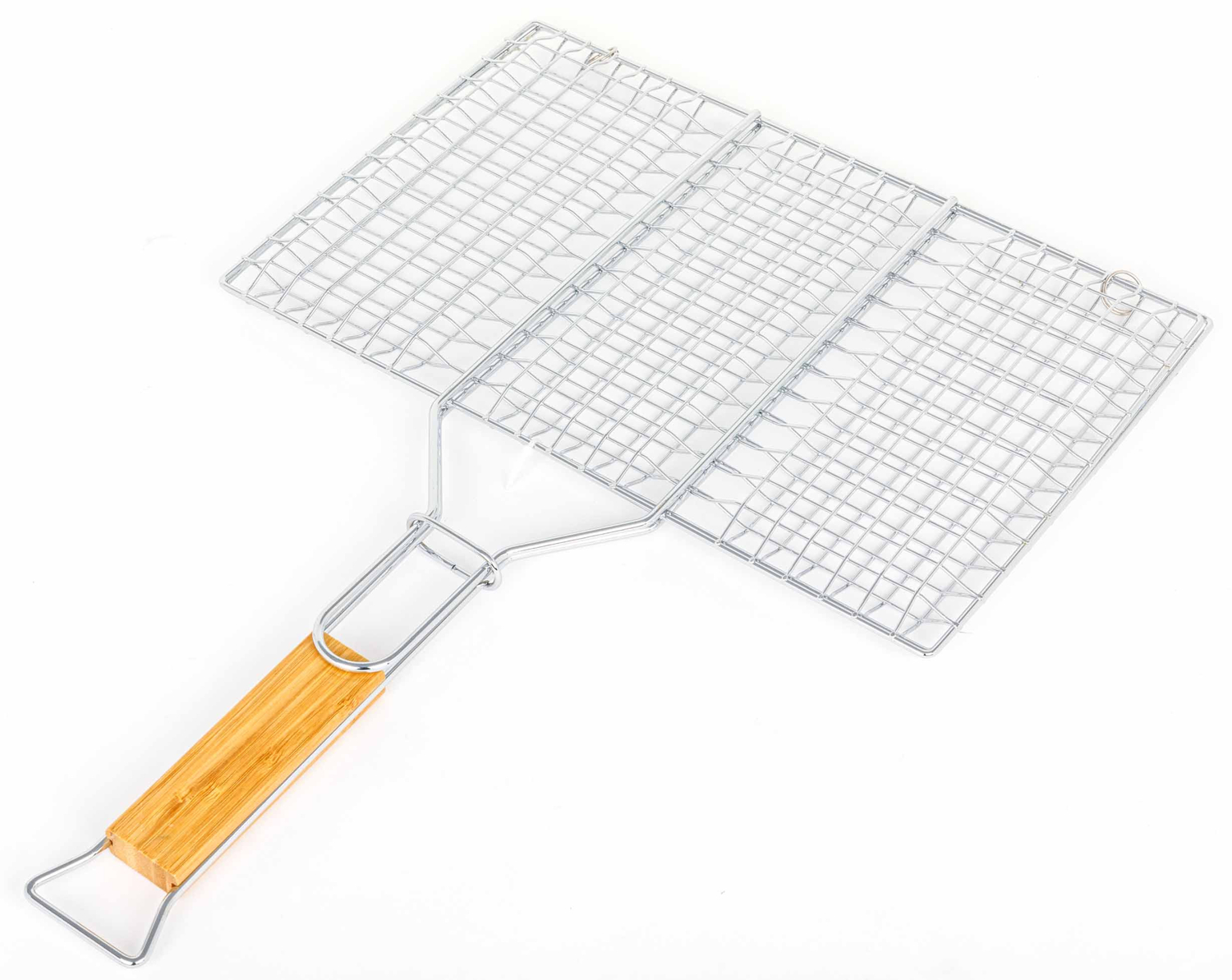 Rechteckiges Chromstahl-gitter Somagic - 34 X 22 Cm