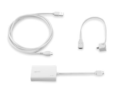 Ethernet Adapter Somfy 9028054 Kabelgebundene Stromversorgung 12x17 Cm