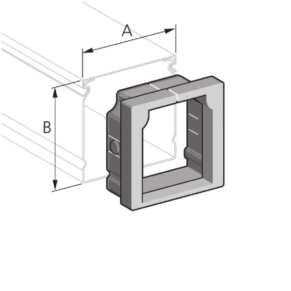 Pflitsch Kantenschutz 30x30mm sw PIK KS 30/30 TPE