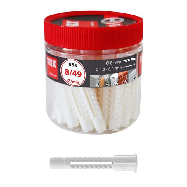 TOX-Dübel-Techn. Allzweckdübel Deco 8/49 RUDO (VE85)