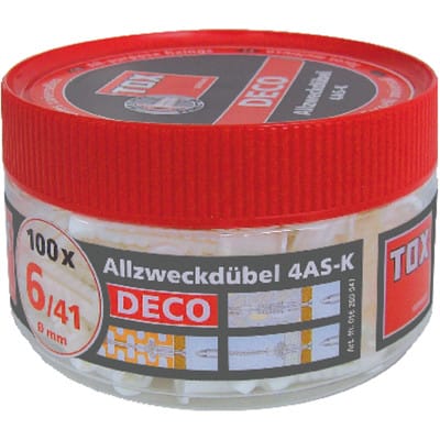 TOX-Dübel-Techn. Allzweckdübel Deco 10/66 RUDO (VE47)
