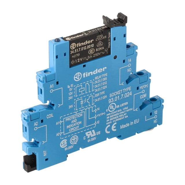 Finder Koppelrelais 6,2mm 1W 12VDC 38.51.7.012.0050