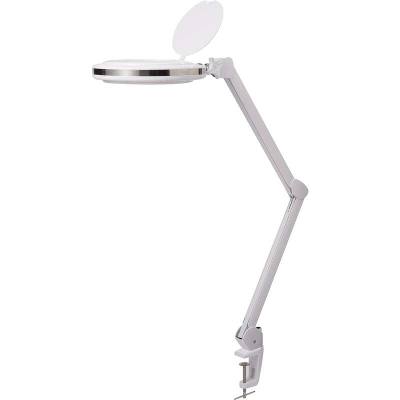 [gebraucht] B-ware Toolcraft Led Lupenleuchte Dimmbar 730lm 3x Vergrößerung Tischklemme 12,7cm