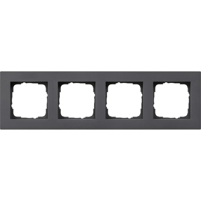 Gira Abdeckrahmen 4fach anth 0214235