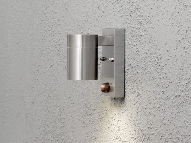 Gnosjö Konstsmide AL Halogen Wandleuchte grau/eds m.BWM GU10 7541-000