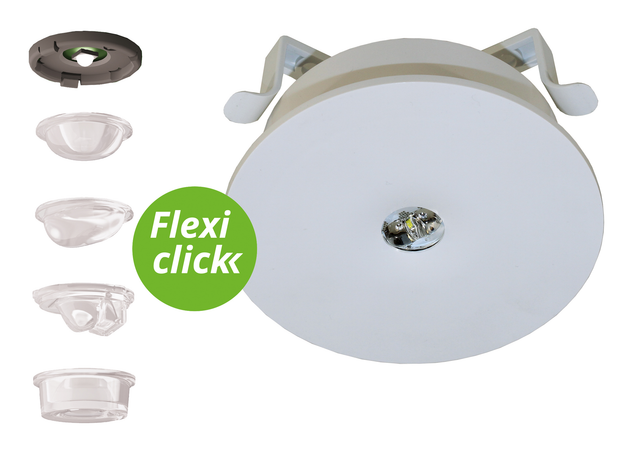 RP-Technik LED-Sicherheitsleuchte Einbau, Linsensystem ILEL423SC