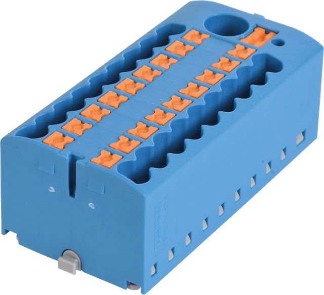 Phoenix Contact Verteilerblock 0,14-4qmm, 19-p. PTFIX 6/18X2,5-G BU