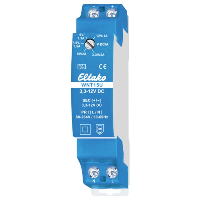 Eltako Weitbereichs-Schaltnetzt. WNT15U/3,3-12VDC