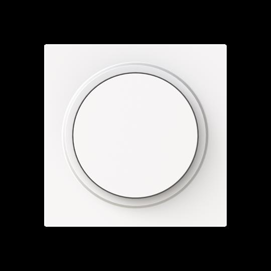 Busch-Jaeger Zentralscheibe Dimmer m. Drehknopf 6540-44M-102