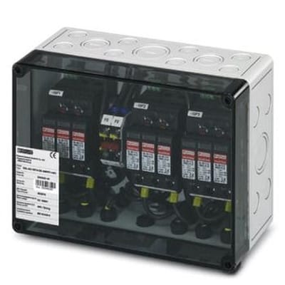 Phoenix Contact Generatoranschlusskasten 1000VDC, 3x1 String. SOLSC1ST0DC3MPPT2001
