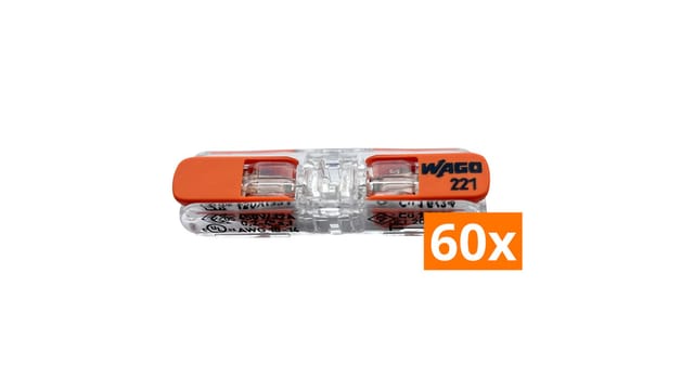 WAGO GmbH &amp; Co. KG Durchgangsverbinder mit Hebel 221-2411